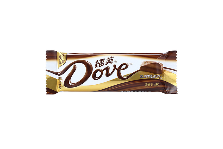 DOVE SILKY CHOCOLATE 43G